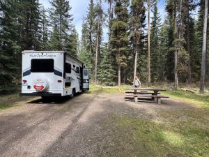 Johnston Canyon Campground