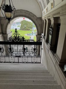 Zeremonieller Eingang